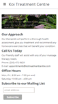 Mobile Screenshot of koitreatmentcentre.com