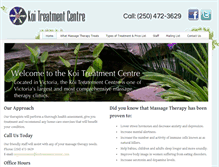 Tablet Screenshot of koitreatmentcentre.com